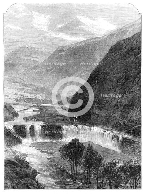The Source of the Jordan, 1869. Creator: W Palmer.