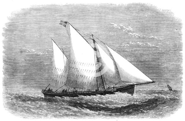 The South Australian Newspaper Press Boat, Port Adelaide, 1868. Creator: Unknown.