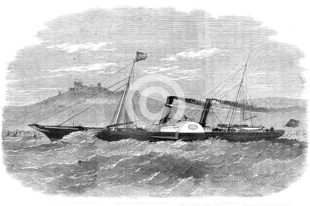 The South-Eastern Railway Company's New Folkestone and Boulogne packet Victoria, 1861. Creator: Smyth.