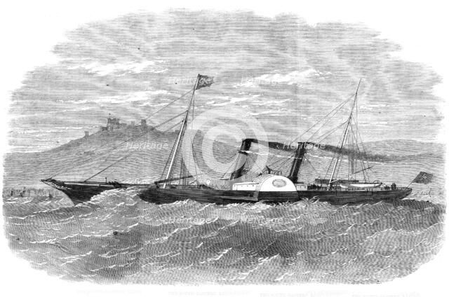 The South-Eastern Railway Company's New Folkestone and Boulogne packet Victoria, 1861. Creator: Smyth.