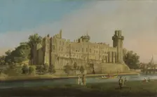 The South Façade of Warwick Castle, 1748. Creator: Canaletto