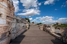 The South Gate at Eleusis, Greece. Creator: Samuel Magal