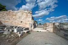 The South Gate at Eleusis, Greece. Creator: Samuel Magal