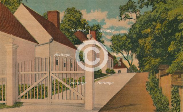 'The South Lane', 1946. Artist: Unknown.