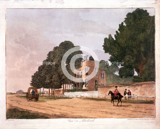 The south lodge at the Ranger's House, Greenwich, London, 1812. Artist: Paul Sandby