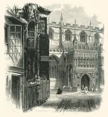 The South Porch, Gloucester Cathedral c1870