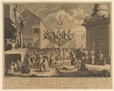 The South Sea Scheme, 1722. Creator: William Hogarth