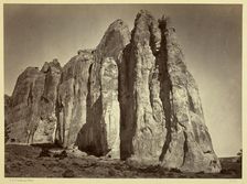 The South Side of Inscription Rock, 1873. Creator: Tim O'Sullivan