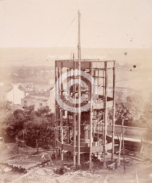 'The South Water Tower', Crystal Palace, Sydenham, 1852-1854. Creator: Philip Henry Delamotte.