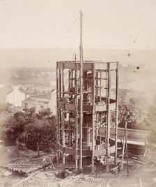 The South Water Tower Crystal Palace, Sydenham, 1852-1854. Creator: Philip Henry Delamotte