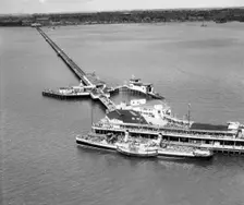 The Southend Pier Prince George Extension, Southend-on-Sea, Essex, 1948. Artist: Aerofilms