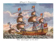 The "Soveraigne of the Sea", 1936. Creator: Unknown