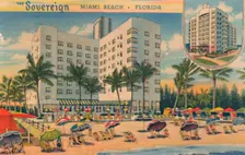 The Sovereign. Miami Beach, Florida c1940s
