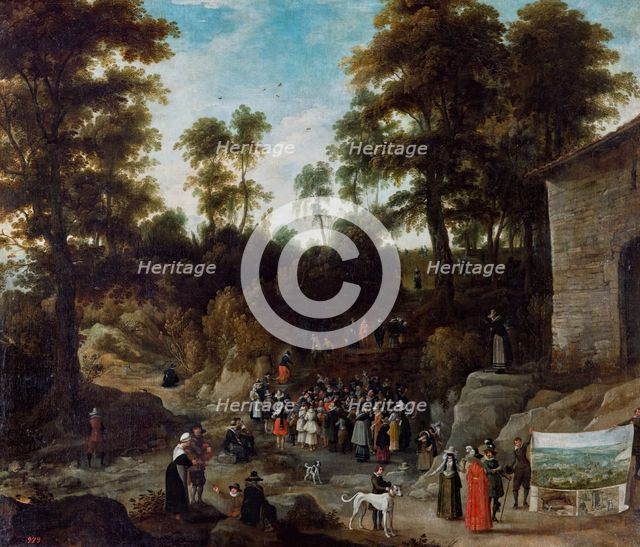 The Spa Waters, c1600-1650. Creator: Jan Wildens.