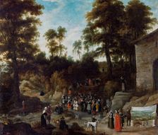 The Spa Waters, c1600-1650. Creator: Jan Wildens