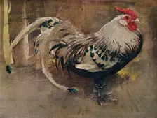 The Spangled Cock 1903 (1935). Artist: Joseph Crawhall
