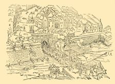 The Spaniards Capture Antwerp In Their Long Struggle With The Dutch 1576, (c1930). Creator: Unknown