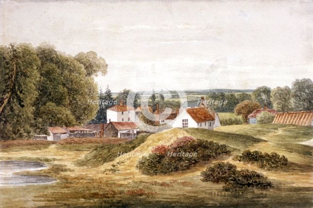The Spaniards Inn, Hampstead Heath, Hampstead, London, c1820. Artist: John Cawthorn