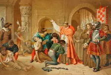 The Spanish conquest of Oran (May 17, 1509), 1890. Creator: Unknown