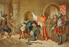 The Spanish conquest of Oran (May 17, 1509), 1890. Creator: Unknown