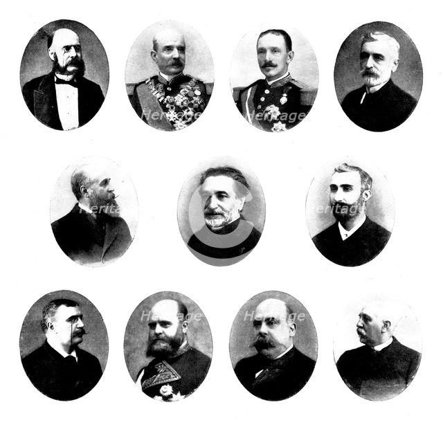 The Spanish-American Crisis: the leaders of Spanish opinion to-day, 1898. Creator: Fernando Debas.