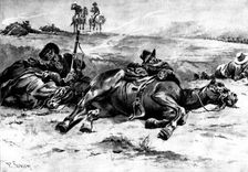 The Spanish-American War: 10th Dragoons, Coloured Regiment, United States Regular Army..., 1898. Creator: Unknown