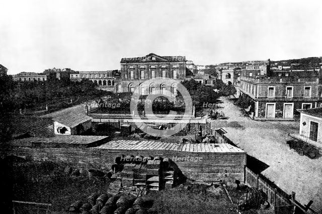 The Spanish-American War: near the quay, Matanzas, 1898. Creator: Unknown.