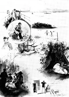 The Spanish-American War: our special artist in Cuba, 1898. Creator: Unknown