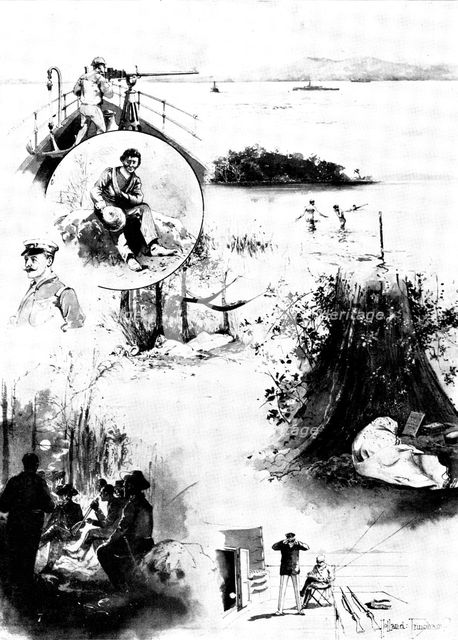 The Spanish-American War: our special artist in Cuba, 1898. Creator: Unknown.