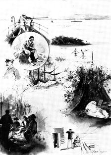 The Spanish-American War: our special artist in Cuba, 1898. Creator: Unknown