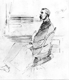 The Spanish-American War: Admiral Sampson, 1898. Creator: Unknown