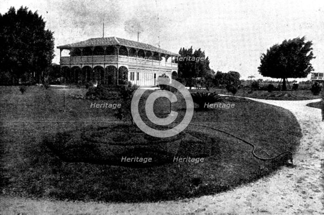 The Spanish-American War: country residence outside the town of Matanzas, 1898. Creator: Unknown.