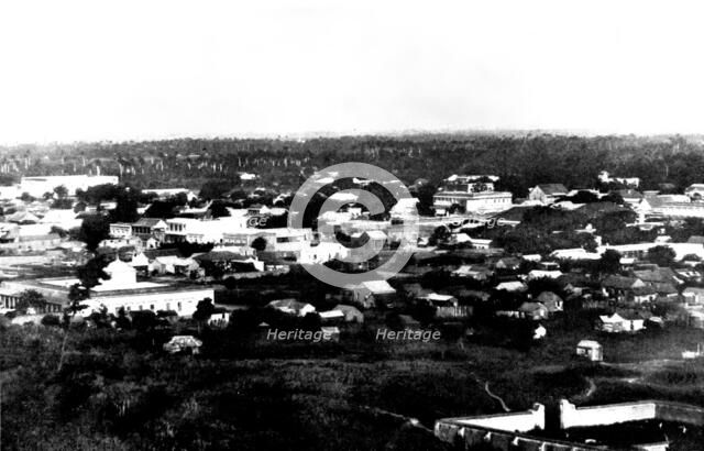 The Spanish-American War: general view of Ponce, Porto Rico, 1898. Creator: Unknown.