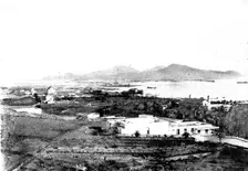 The Spanish-American War:...Grand Canary Island...port of Las Palmas and the Isleta..., 1898. Creator: Charles Nanson