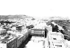 The Spanish-American War:...Grand Canary Island...the Plaza de Santa Ana, Las Palmas..., 1898. Creator: Charles Nanson