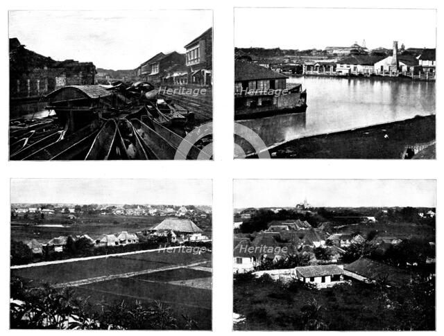 The Spanish-American War: scenes at Manila, 1898. Creator: Unknown.