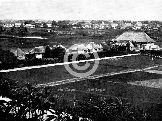 The Spanish-American War: scenes at Manila - Bacoor, suburb of Manila, 1898. Creator: Unknown.