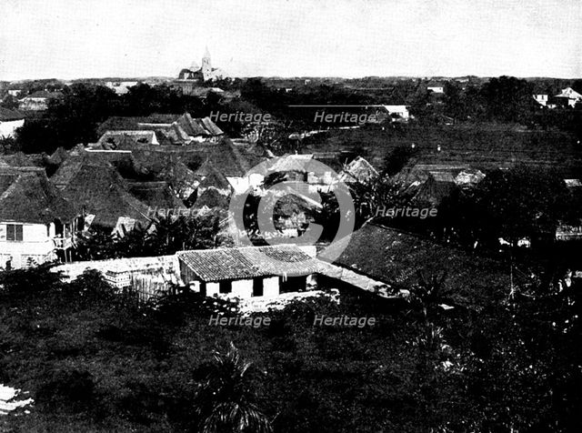 The Spanish-American War: scenes at Manila - Santa Mesa, 1898. Creator: Unknown.