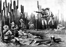 The Spanish-American War: Spanish outposts in Cuba - a natural stockade, 1898. Creator: Unknown