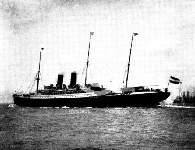 The Spanish-American War: Spanish war-ships - Spree, 1898. Creator: G. West and Son.