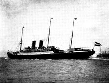 The Spanish-American War: Spanish war-ships - Spree, 1898. Creator: G. West and Son