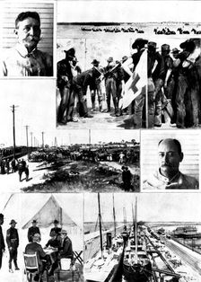 The Spanish-American War: the American Mobilisation at Tampa: scenes of camp life, 1898. Creator: Unknown
