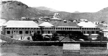 The Spanish-American War: the Brazilian Submarine Telegraph Company's Station..., Cape Verde, 1898. Creator: F. B. Foy