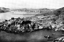 The Spanish-American War: the entrance to the port of Carthagena, 1898. Creator: Unknown