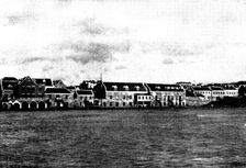The Spanish-American War: the harbour, Willemstad, Curaçoa, 1898. Creator: Unknown