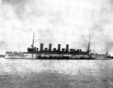 The Spanish-American War: US war-ships - Columbia, triple-screw cruiser, 1898. Creator: Symonds & Co