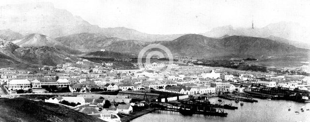 The Spanish-American War: views of St. Vincent, Cape Verde..., 1898. Creator: F. B. Foy.