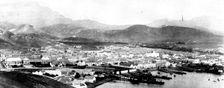 The Spanish-American War: views of St. Vincent, Cape Verde..., 1898. Creator: F. B. Foy