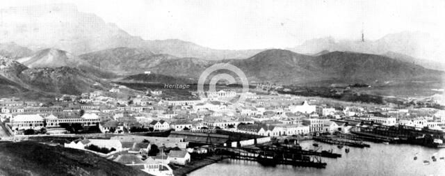 The Spanish-American War: views of St. Vincent, Cape Verde..., 1898. Creator: F. B. Foy.