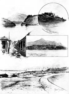The Spanish-American War: views on the coast of Cuba, 1898. Creator: Unknown